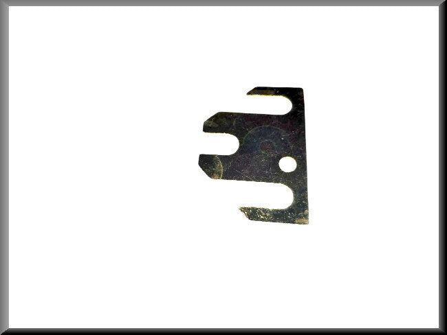 Opvulplaatje slotvanger achter (0.5 mm) – Renault 16 – OEM 0608295100
