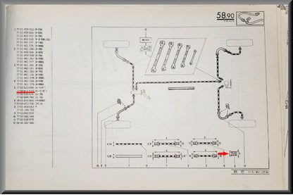 Remleiding wartel "7 16" – Renault 16 – OEM 7700611519
