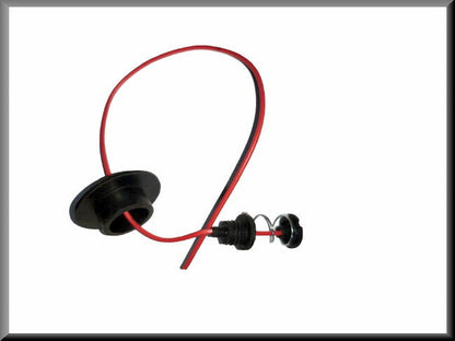 Caoutchouc de clignotant avec douille et fil – Renault 16 TX – OEM 7701016997