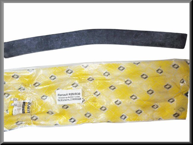 Bandeau pare-chocs arrière gauche – Renault 20 - Renault 30 – OEM 7700663645 – NOS