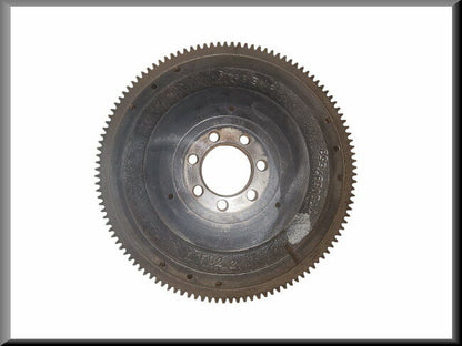 Flywheel (diameter 25 cm axle hole 46 mm large crankshaft) – Renault 12 – OEM 7700591013 / 7700542842
