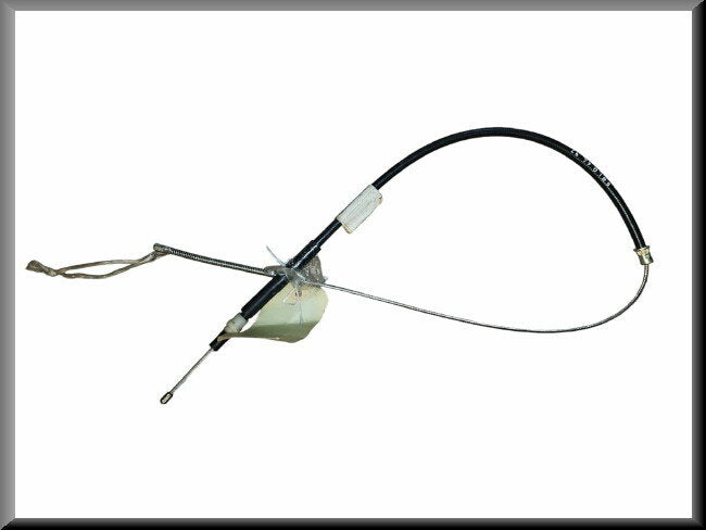 Handbrake cable right - Renault 18 - OEM 7704002269 - NOS