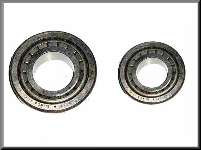 Wiellager set achter (25x52x16 25mm & 20x47x15 25mm) – Renault 12 – Renault 16 - OEM 7700502547 / 7703090167