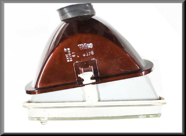 Headlight right (H4 phase 2) – Renault 14 - Renault 6 - Rodeo – OEM 7701022133 – NOS