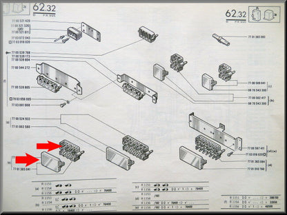 Boîte à fusibles – Renault 16 – OEM 7701365041A