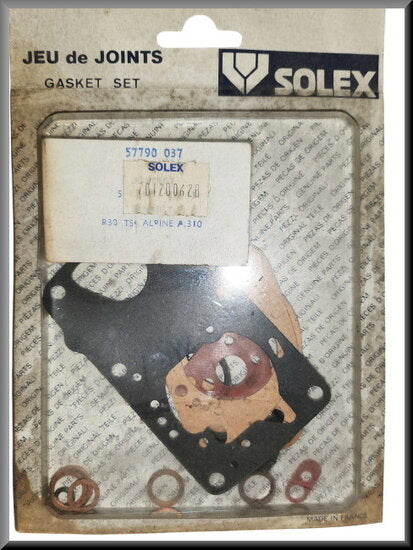 Caburateur revisieset Solex  – Renault 30 – Alpine A110 - OEM 7701200628 – NOS