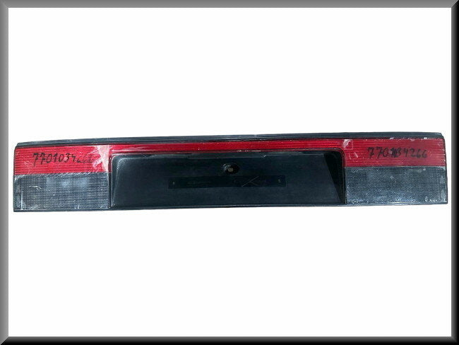 Rear light unit with license plate space – Renault 21 – OEM 7701034266 – NOS