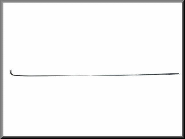 Baguette décorative de toit arrière gauche – Renault 6 – OEM 7700509488