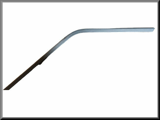 Baguette de porte gauche gris foncé – Renault 14 – NOS