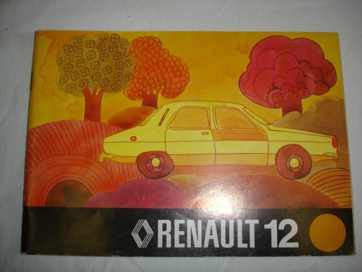 Franstalig instructieboek juni 1973 – Renault 12 – OEM 7701436252