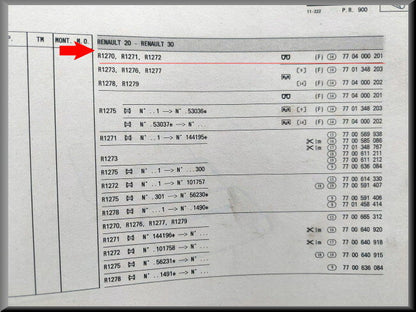 Pare-brise feuilleté – Renault 20 – Renault 30 – OEM 7704000201 – NOS