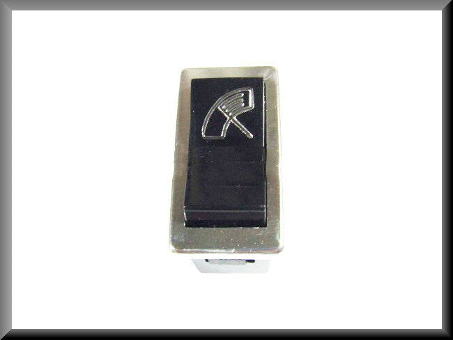 Windshield wiper switch with chrome trim – Renault 16