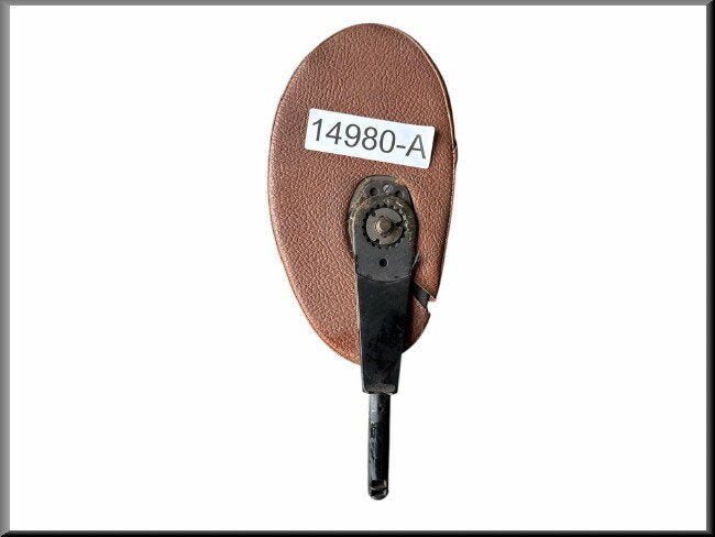 Headrest brown leatherette black support – Renault 16 – Used