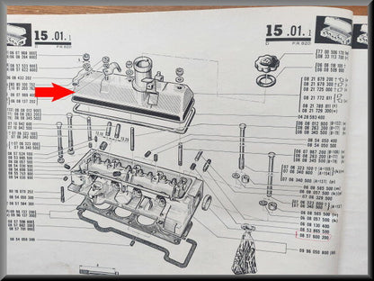 Klepdeksel – Renault 16 L – OEM 7700530171