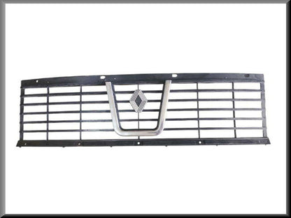 Grill center section with logo and V emblem – Renault 12 – OEM 7700563200 – NOS
