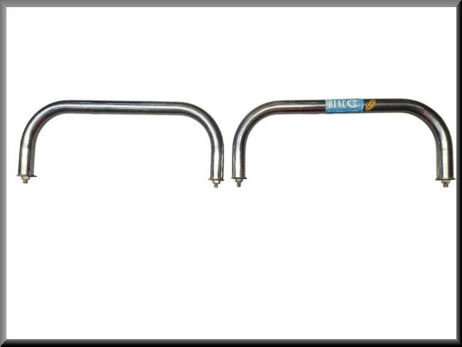 Bumperbeugels "Uginox" RVS – Renault 16 – OEM 19581978
