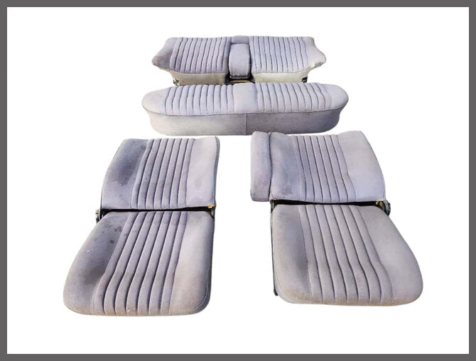 Complete interior gray blue fabric - Renault 16 - OEM 220103 - Used