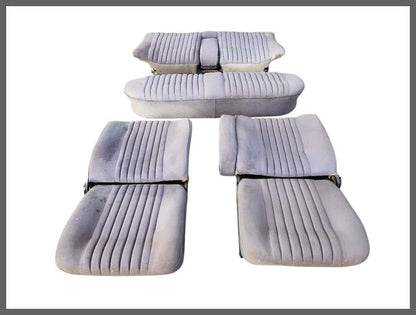 Complete interior gray blue fabric - Renault 16 - OEM 220103 - Used