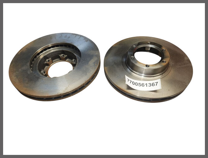 Remschijfset  – Renault 20 - Renault 30 – OEM 7700561367 – NOS