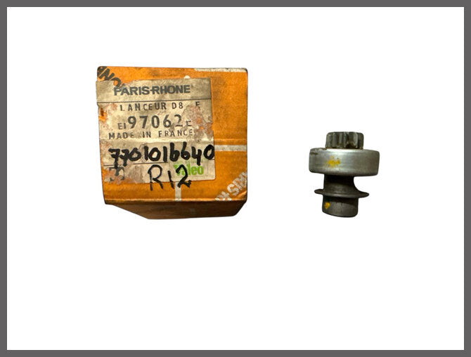Démarreur Bendix – Renault 12 – Alpine A110 – OEM 7701016640 – NOS