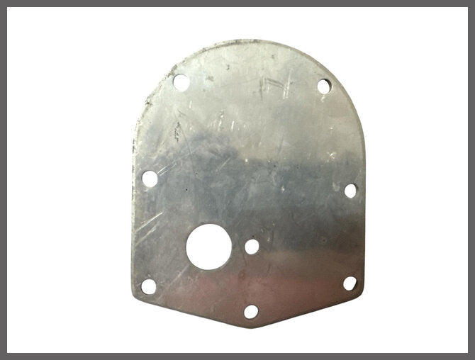 Waterpomp tussenplaat aluminium – Renault 4CV – Dauphine - OEM 0603096900 – NOS