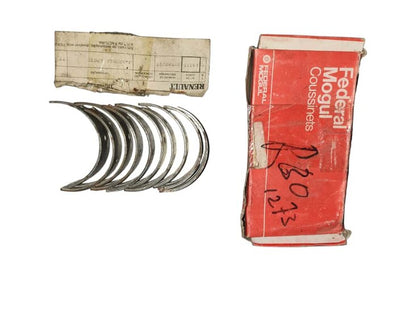 Main bearings 0.25 mm – Renault 20 – Renault 30 - OEM 7701348543 – NOS
