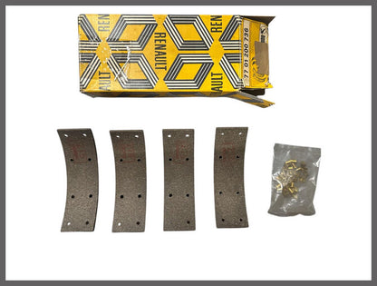 Jeu de mâchoires de frein – Renault 12 – Renault 14 - Renault 18 - OEM 7701201393 - 7701200736 – NOS