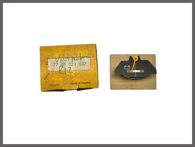 Dashboard meter accuspanning – Renault 12 – OEM 7701021607a – NOS