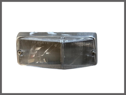 Knipperlicht glas rechts (wit met chroomrand) – Renault 16 – OEM 7701006940b – NOS