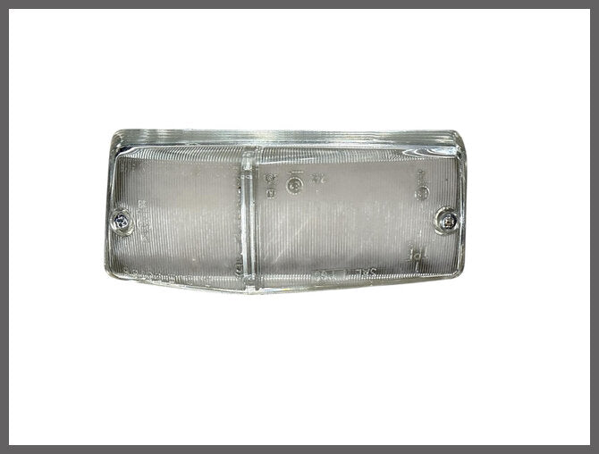 Clignotant avant gauche (blanc avec cerclage chromé) – Renault 16 – OEM 7701006943b - 7701013451 – NOS