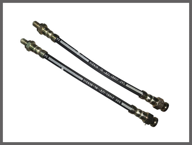 Brake hose set rear – Renault 8 – Renault 10 - OEM 0981675600 – NOS