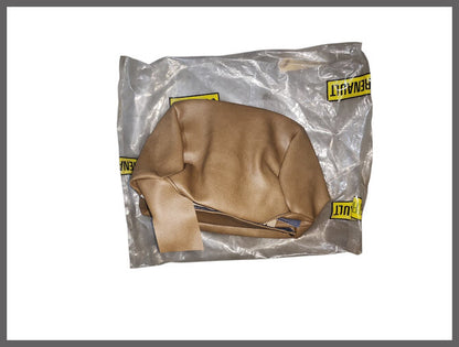 Housse d'appui-tête (skaï beige) – Renault 20 – Renault 30 - OEM 7701401900 – NOS