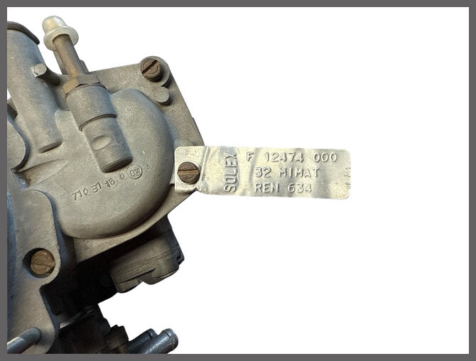 Carburateur Solex 32 MIMAT REN 634 – Renault 16 – OEM 7700637562 – NOS