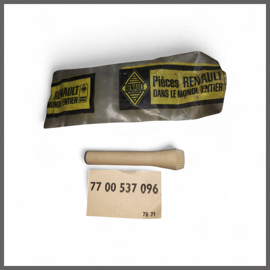Bouton-poussoir de verrouillage de porte beige – Renault 16 – OEM 7700537096 – NOS