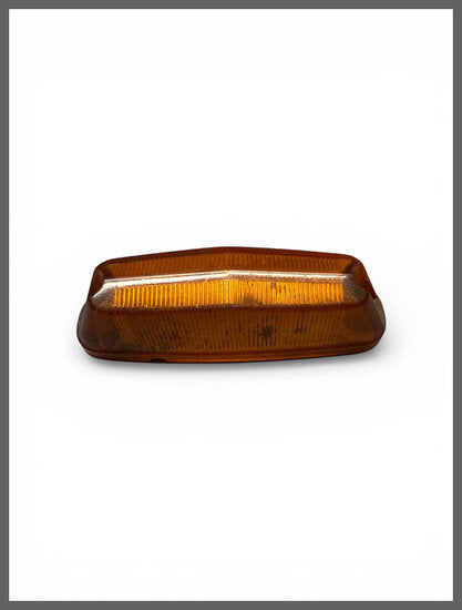 Indicator light fender, glass only – Renault 16 – NOS