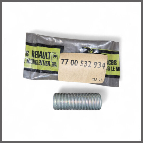 Tige filetée filtre à huile – Renault 4 – Renault 5 - Renault 6 - OEM 7700532934 – NOS