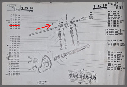 Borgveer tuimelas – Renault 12 – OEM 0602982900