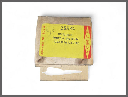 Waterpomp revisie set – Renault 4 – Renault 5 - Renault 6 - OEM 25584 – NOS