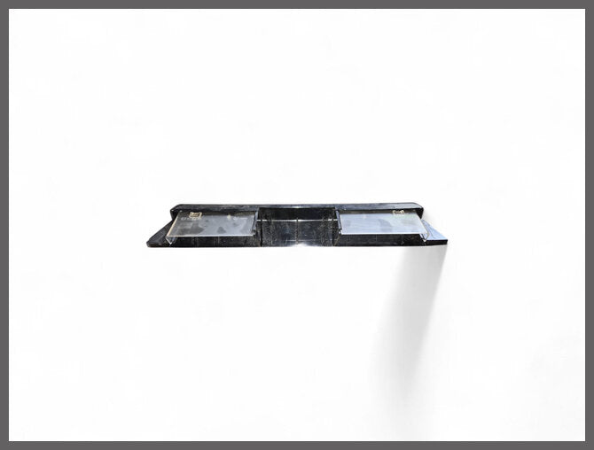 Verre éclairage de plaque d'immatriculation – Renault 6 – OEM 7700503035 – NOS
