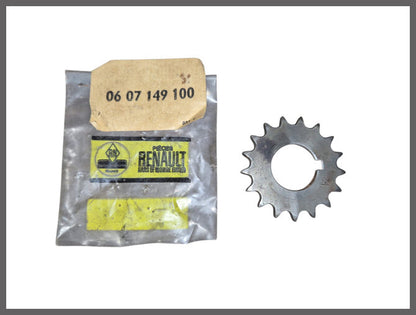 Krukas tandwiel – Renault 4 – Renault 5 - Renault 6 - OEM 0607149100 - 7701349043 – NOS