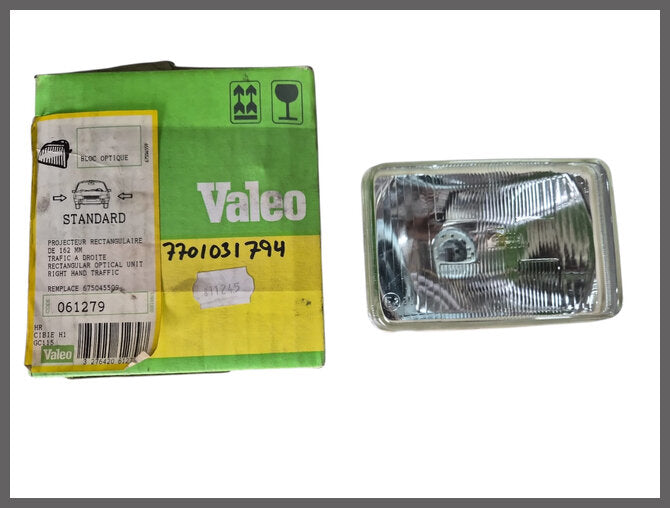 Phare gauche (longue portée) – Renault 9 – Renault 11 - Maserati Bi-Turbo - OEM 7701031794 – NOS