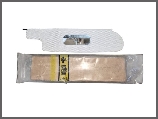 Pare-soleil droit avec miroir – Renault 6 – OEM 7702038304 – NOS