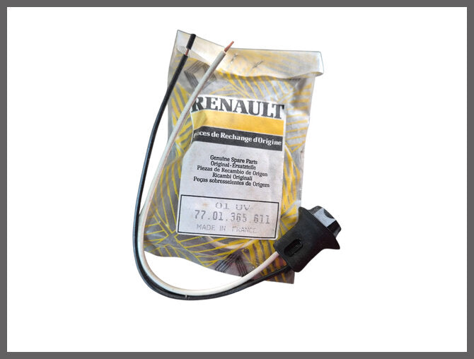 Jeu de connecteurs pour clignotants – Renault divers - Alpine – OEM 7701365611 – NOS