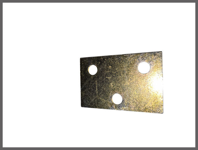 Opvulplaatje scharnierblok portieren achterzijde – Renault 16 – OEM 0607961100