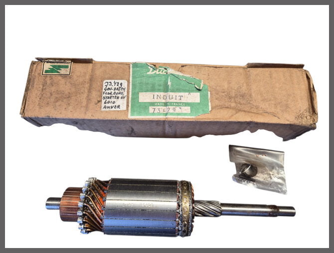 Anker startmotor 6V Ducellier – Dauphine Gordini - Renault 4CV - Floride - OEM 73429 - 6010 – NOS