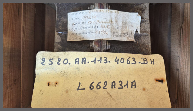Versnellingsbak type 336-14 – Renault 16 – OEM 336-14/ 0980788400 – NOS