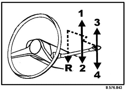 Transparent inside car window sticker with wiring diagram 1150 1965 1967 – Renault 16 (1150 1965 - 1967)– OEM 8576843