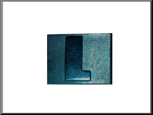Emblème de hayon – Renault 12 L – OEM 7700517