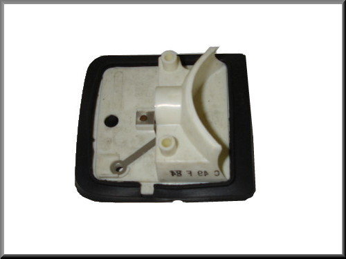 Unité d'éclairage de plaque d'immatriculation gauche – Renault 12 – OEM 7701009244