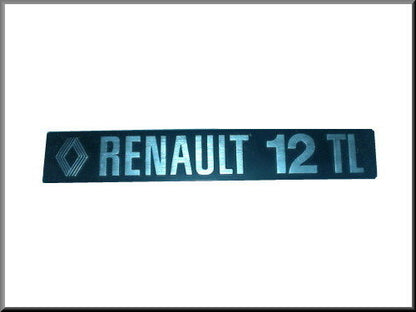 Emblème – Renault 12 TL – OEM 7700569890